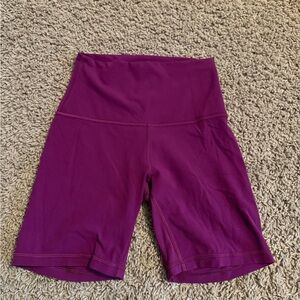 lululemon athletica Women's Magenta Bike Shorts